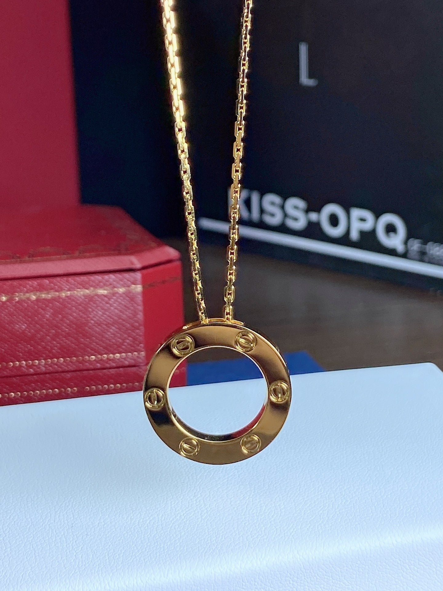 [Royal Jewelry]LOVE NECKLACE 16MM