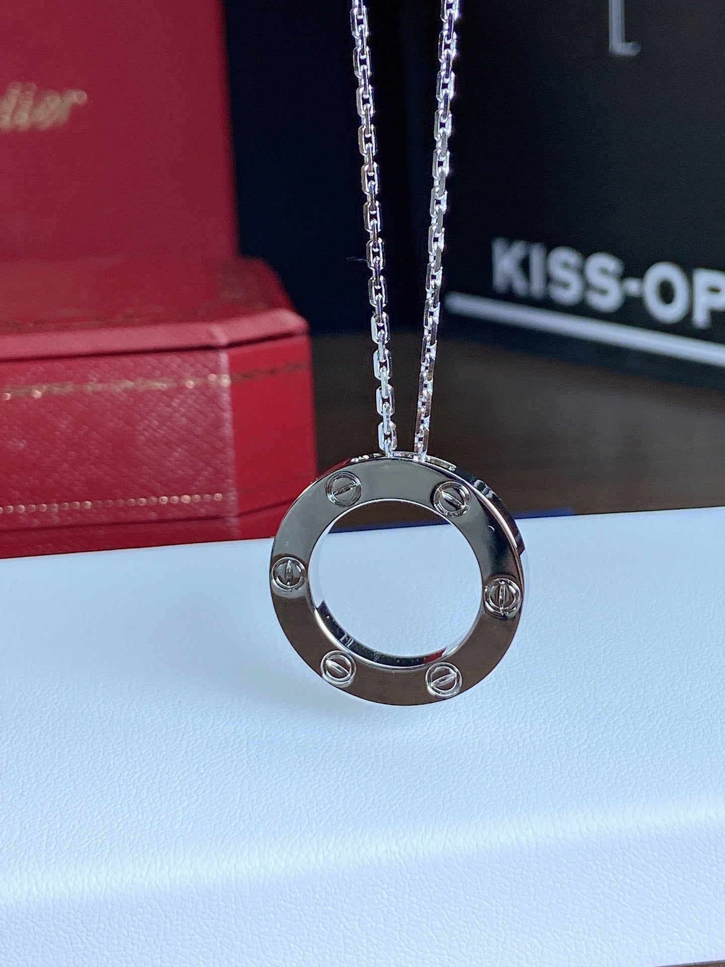 [Royal Jewelry]LOVE NECKLACE 16MM