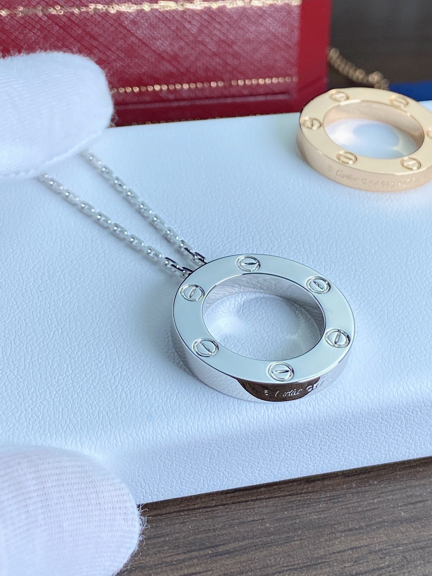 [Royal Jewelry]LOVE NECKLACE 16MM