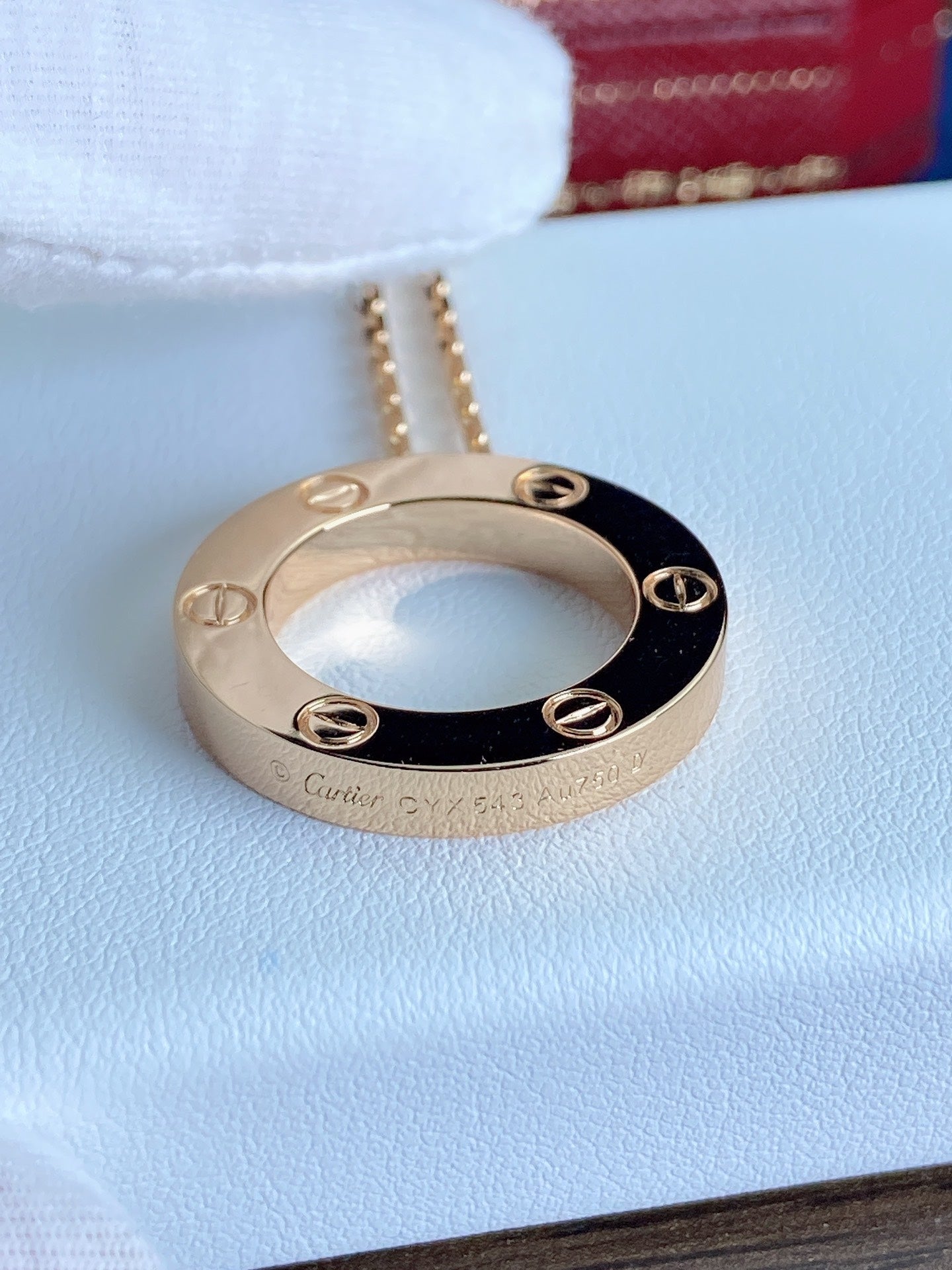 [Royal Jewelry]LOVE NECKLACE 16MM