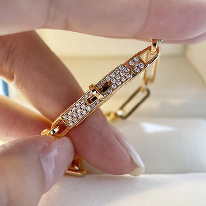 [Royal Jewelry]CHAINE BRACELET SMALL MODEL DIAMOND