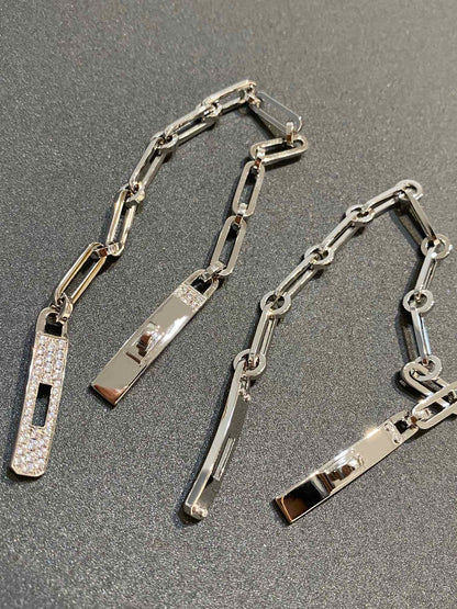 [Royal Jewelry]CHAINE BRACELET SMALL MODEL DIAMOND