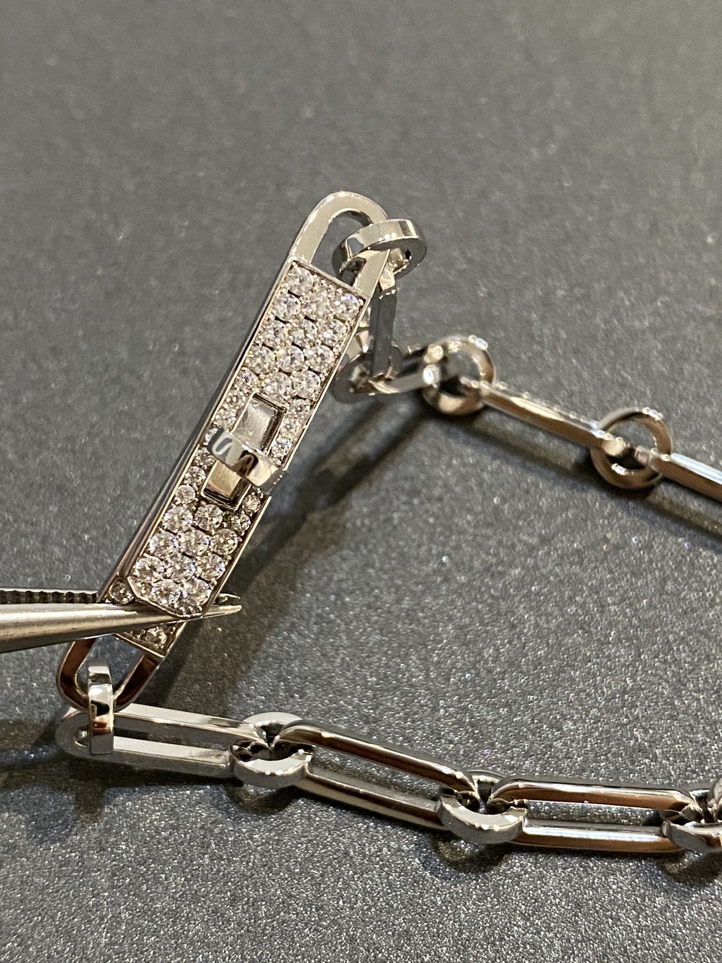 [Royal Jewelry]CHAINE BRACELET SMALL MODEL DIAMOND