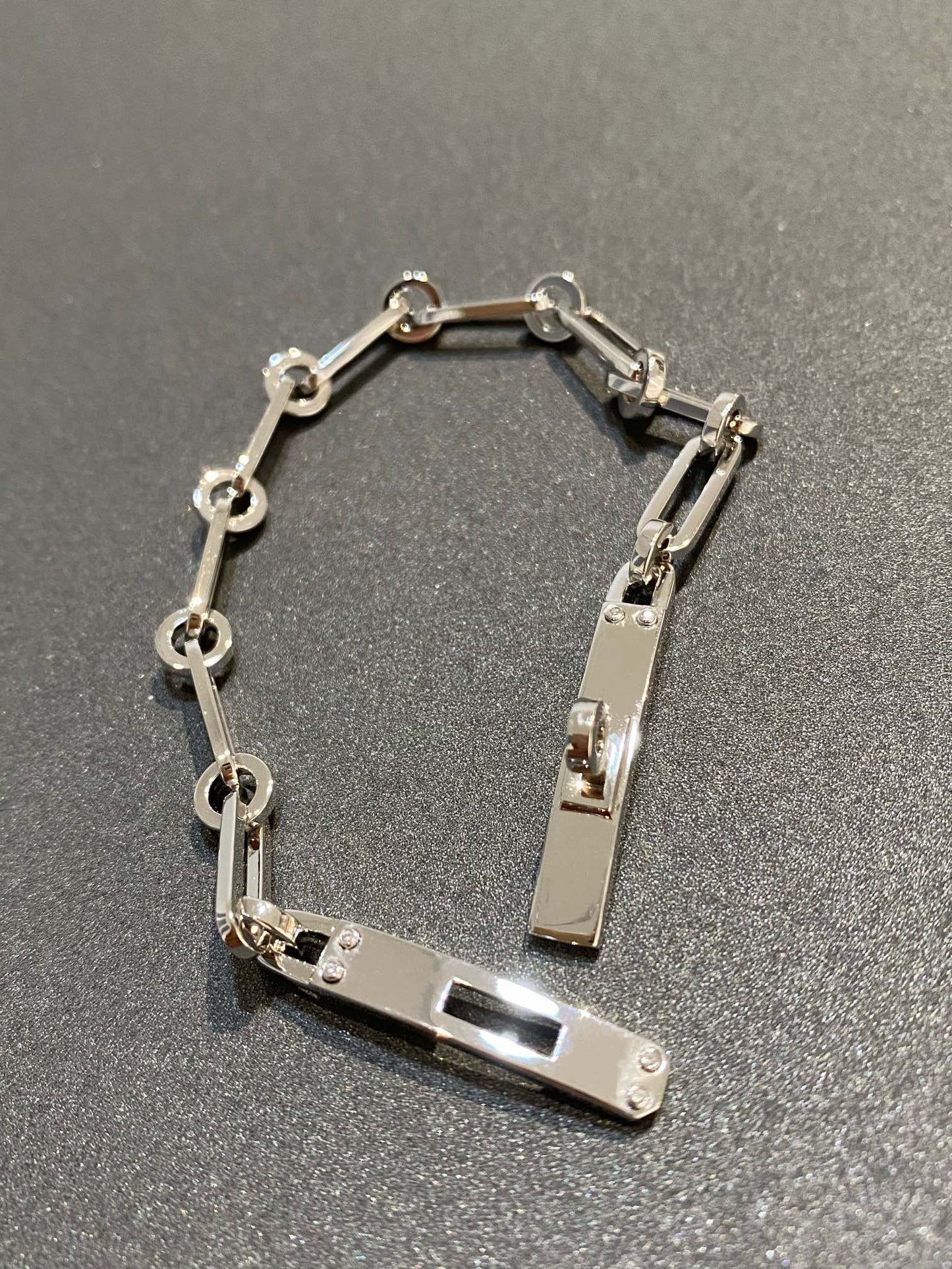 [Royal Jewelry]CHAINE BRACELET SMALL MODEL DIAMOND