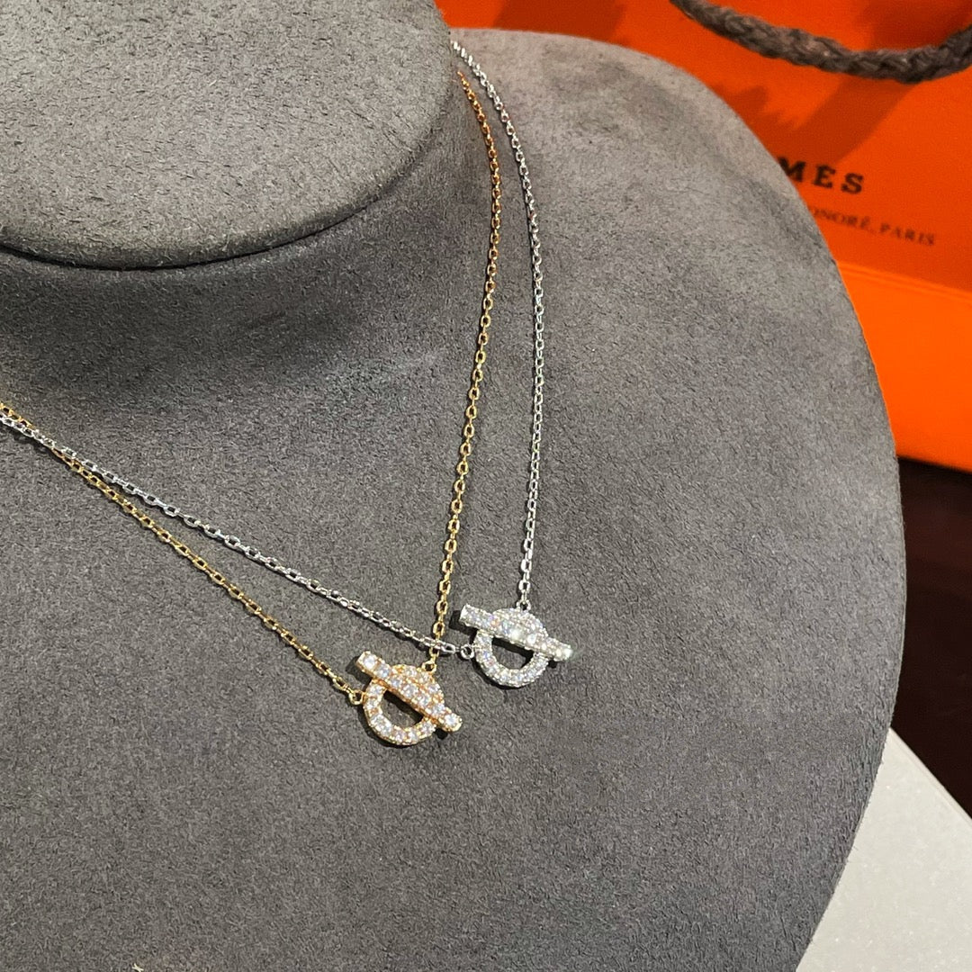 [Royal Jewelry]ECHAPEE NECKLACE DIAMOND