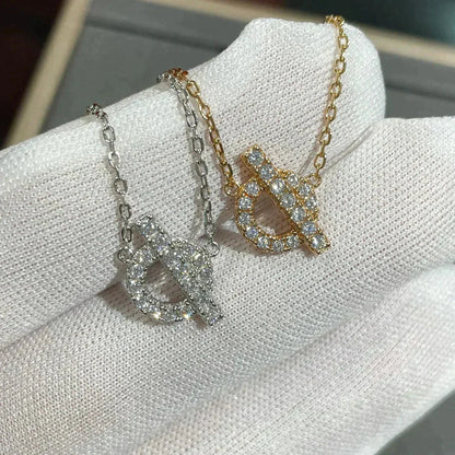 [Royal Jewelry]ECHAPEE NECKLACE DIAMOND