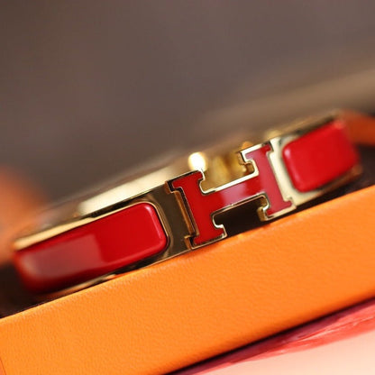 [Royal Jewelry]H BRACELET 12MM GOLD