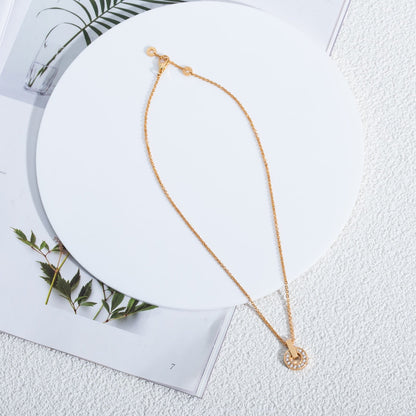 [Royal Jewelry]GARI NECKLACE PINK GOLD DIAMOND