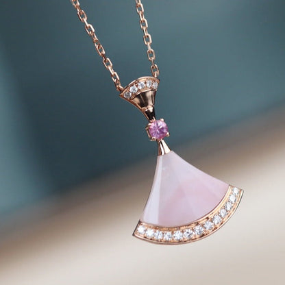 [Royal Jewelry]DREAM NECKLACE PINK MOP DIAMOND