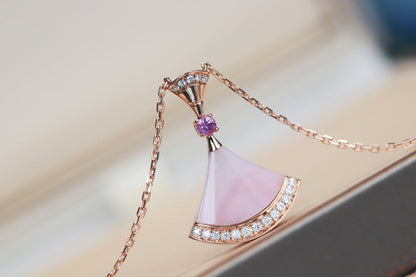 [Royal Jewelry]DREAM NECKLACE PINK MOP DIAMOND