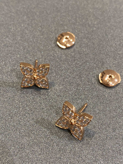 [Royal Jewelry]STAR DIAMOND EARRINGS
