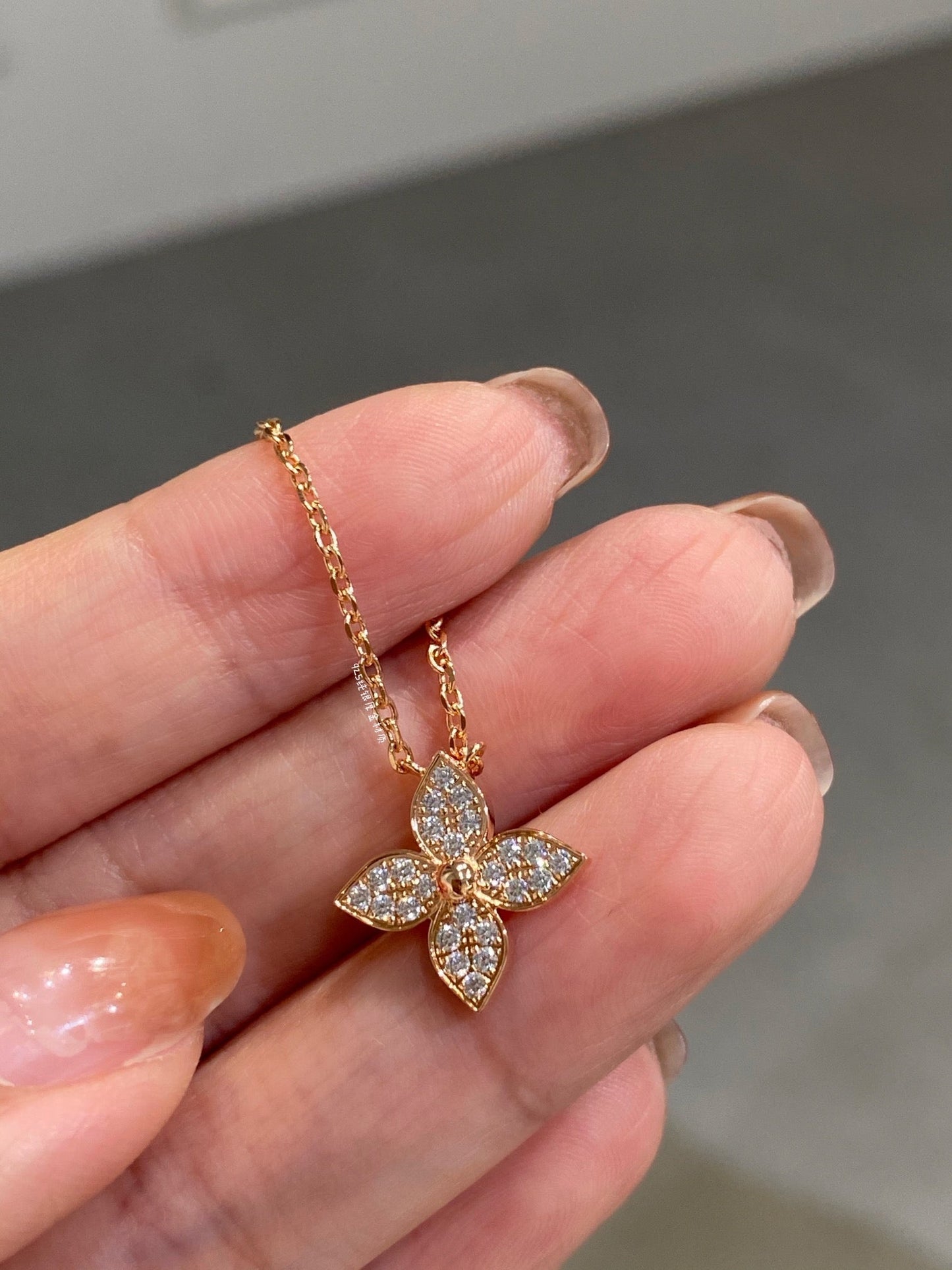 [Royal Jewelry]STAR DIAMOND NECKALCE
