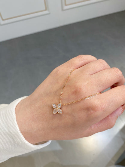 [Royal Jewelry]STAR DIAMOND NECKALCE