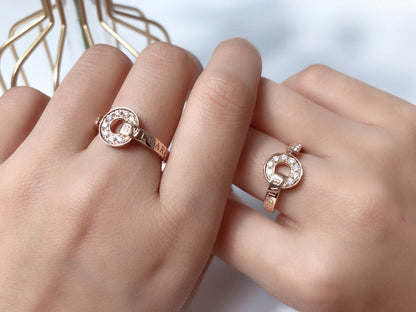 [Royal Jewelry]DREAM RING DIAMOND PINK GOLD