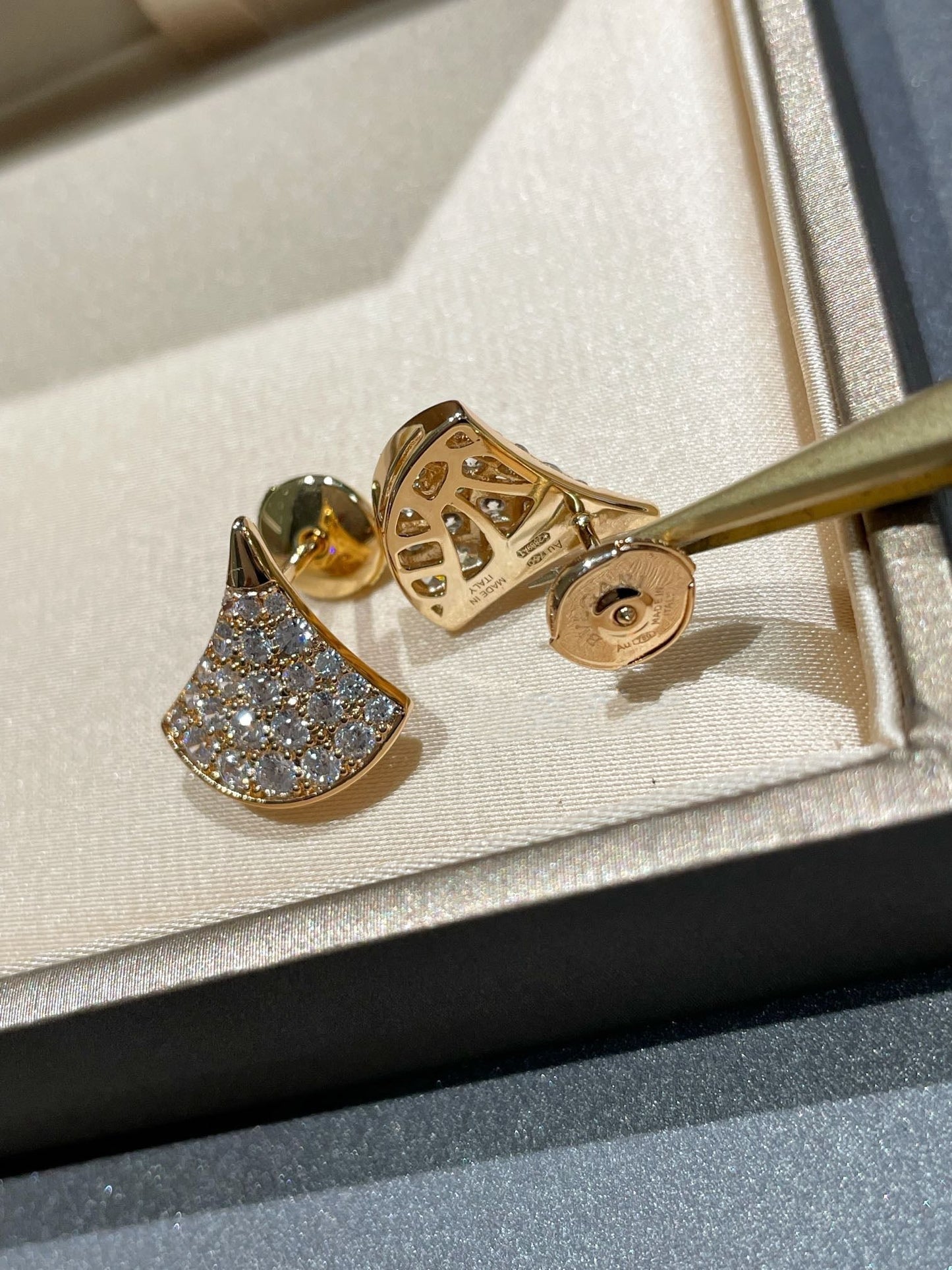 [Royal Jewelry]DREAM STUD EARRINGS DIAMOND