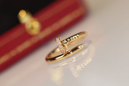 [Royal Jewelry]JUSTE RING 2.65MM GOLD DIAMOND