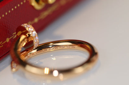 [Royal Jewelry]JUSTE RING 2.65MM GOLD DIAMOND