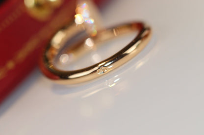[Royal Jewelry]JUSTE RING 2.65MM GOLD DIAMOND