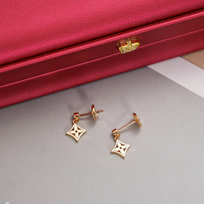 [Royal Jewelry]STAR EARRINGS GOLD