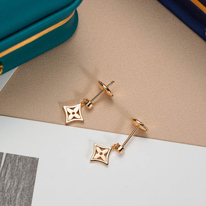 [Royal Jewelry]STAR EARRINGS GOLD