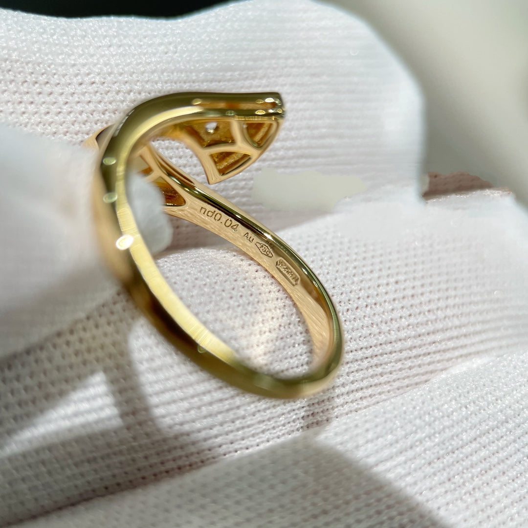 [Royal Jewelry]DREAM RING PINK GOLD DIAMOND