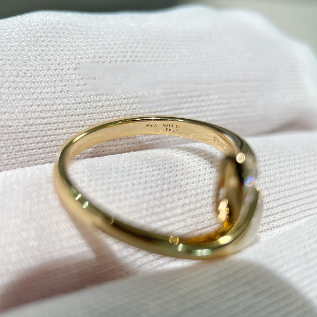 [Royal Jewelry]DREAM RING PINK GOLD DIAMOND