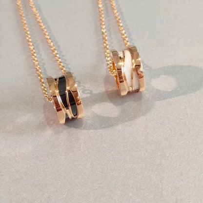 [Royal Jewelry]ZERO 1 NECKLACE PINK GOLD
