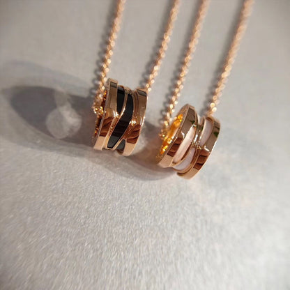 [Royal Jewelry]ZERO 1 NECKLACE PINK GOLD