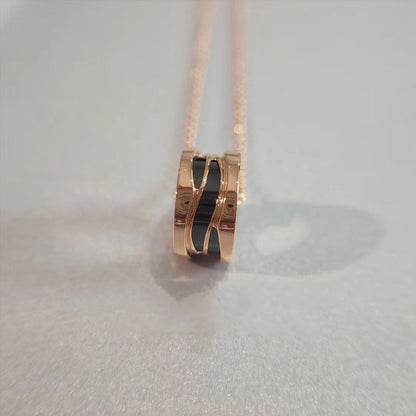 [Royal Jewelry]ZERO 1 NECKLACE PINK GOLD