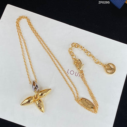 [Royal Jewelry]LOUISETTE PEDANT GOLD NECKLACE