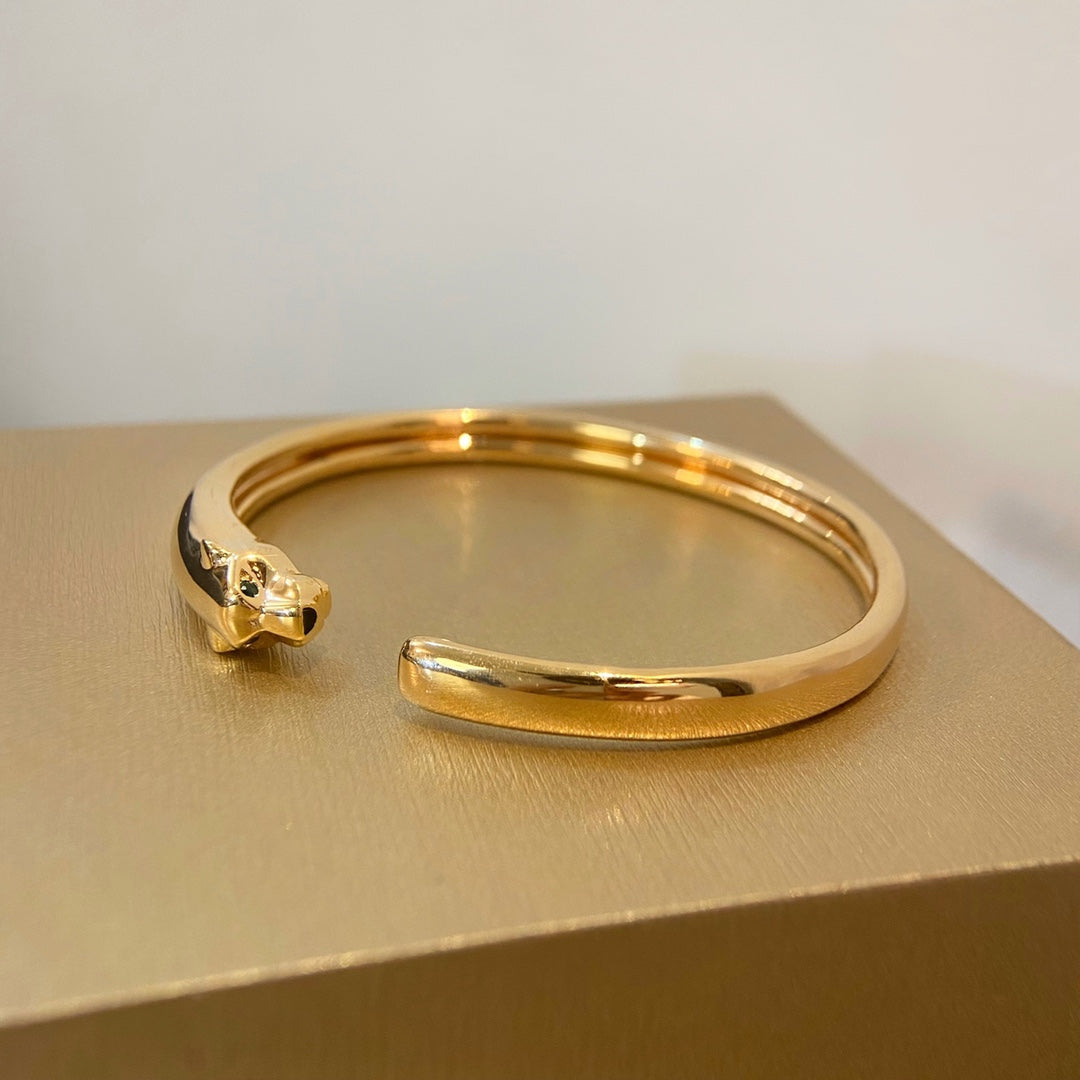 [Royal Jewelry]PANTHERE GOLD OPEN BRACELET