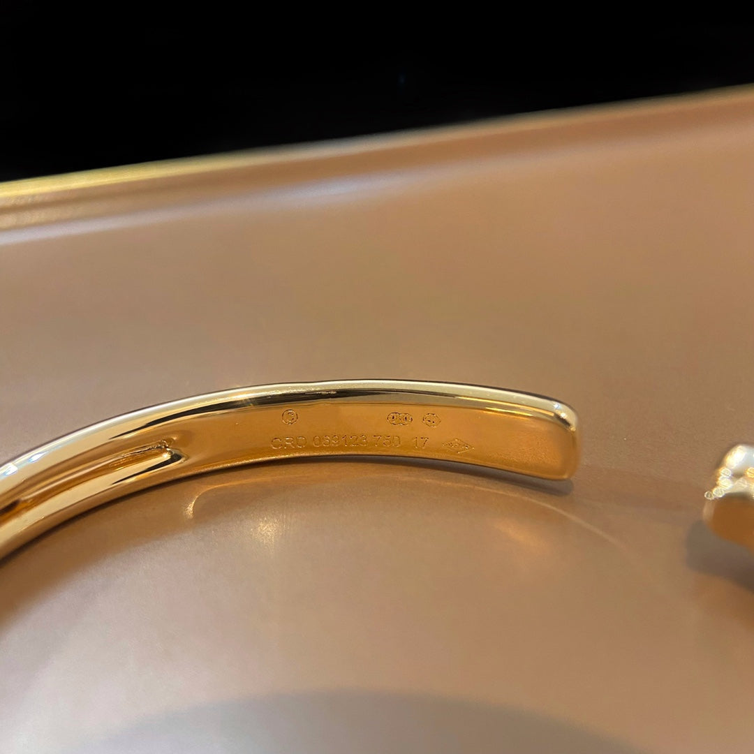 [Royal Jewelry]PANTHERE GOLD OPEN BRACELET