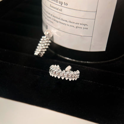 [Royal Jewelry]CLASH EARRINGS