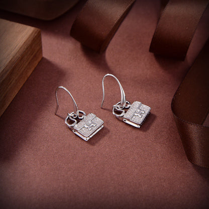 [Royal Jewelry]KELLY DIAMOND EARRINGS
