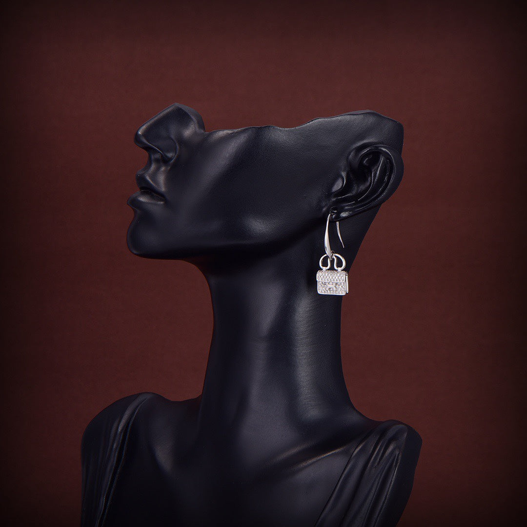 [Royal Jewelry]KELLY DIAMOND EARRINGS