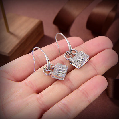 [Royal Jewelry]KELLY DIAMOND EARRINGS
