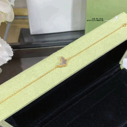 [Royal Jewelry]BUTTERFLY DARK MOP BUTTERFLY BRACELET