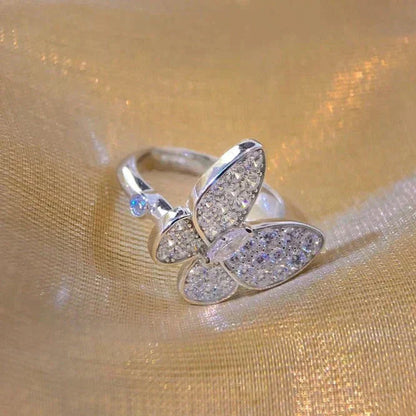 [Royal Jewelry]BUTTERFLY DIAMOND RING