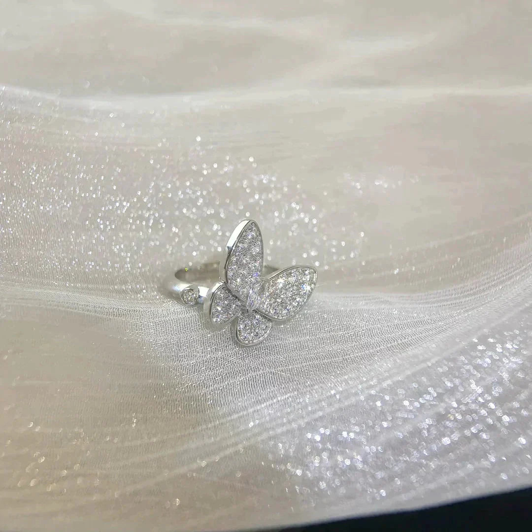 [Royal Jewelry]BUTTERFLY DIAMOND RING