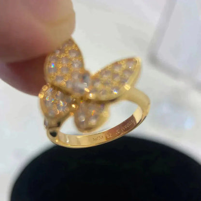 [Royal Jewelry]BUTTERFLY DIAMOND RING