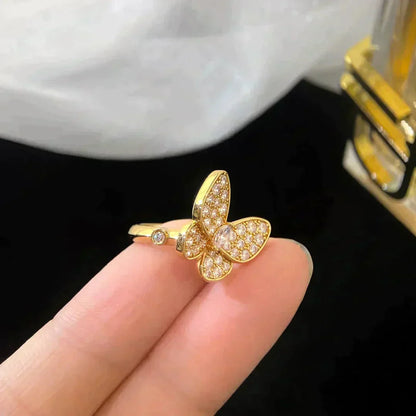 [Royal Jewelry]BUTTERFLY DIAMOND RING