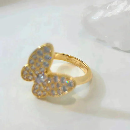 [Royal Jewelry]BUTTERFLY DIAMOND RING
