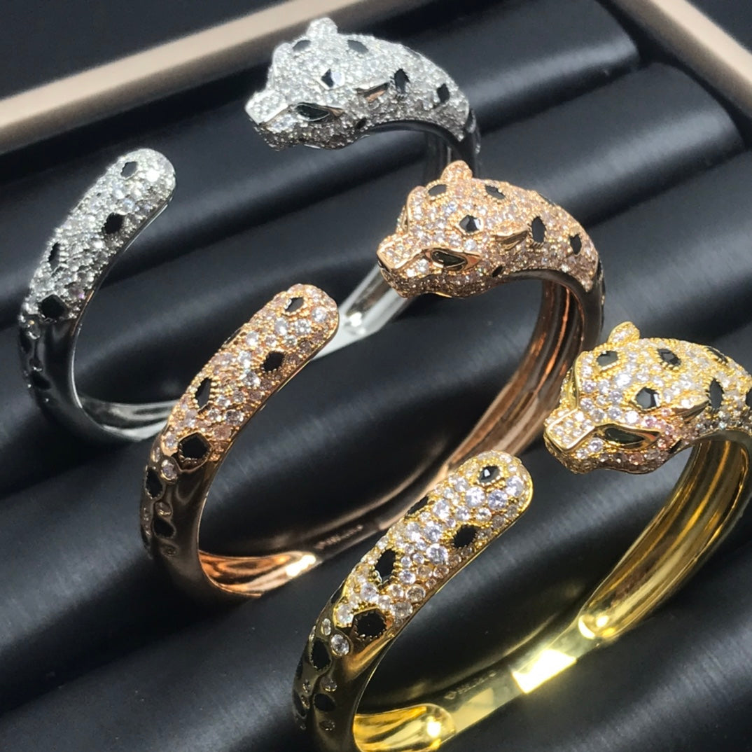 [Royal Jewelry]PANTHERE BIG BRACELET DIAMONDS