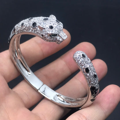 [Royal Jewelry]PANTHERE BIG BRACELET DIAMONDS