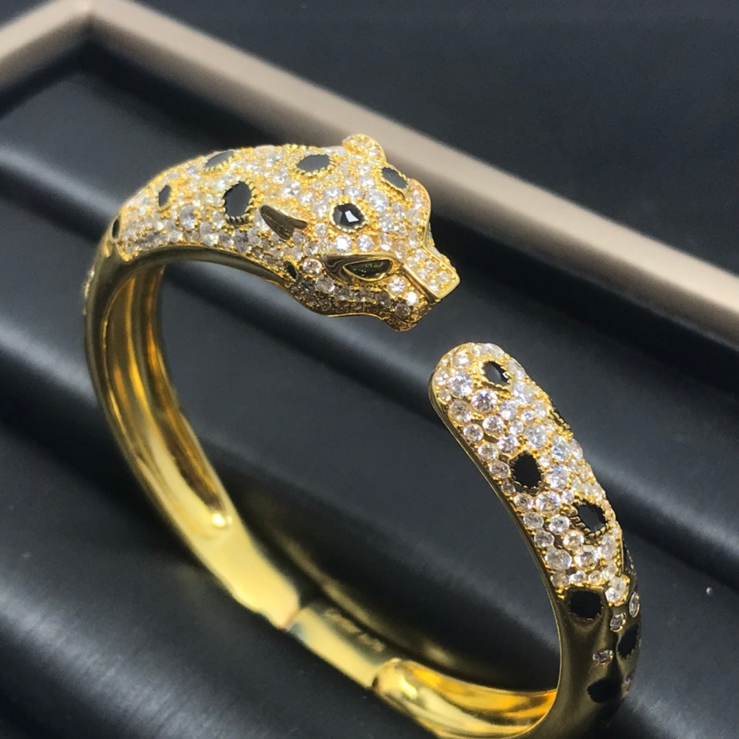 [Royal Jewelry]PANTHERE BIG BRACELET DIAMONDS