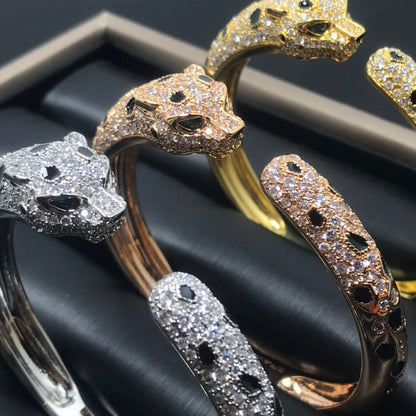 [Royal Jewelry]PANTHERE BIG BRACELET DIAMONDS