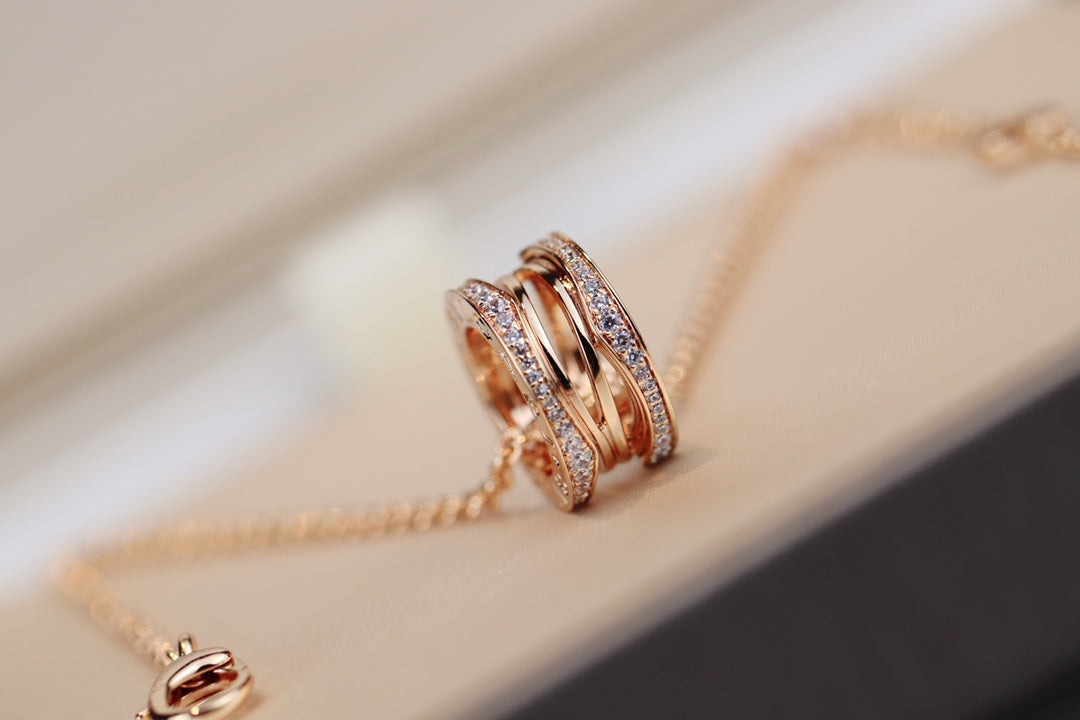 [Royal Jewelry]ZERO 1 PINK GOLD NECKLACE