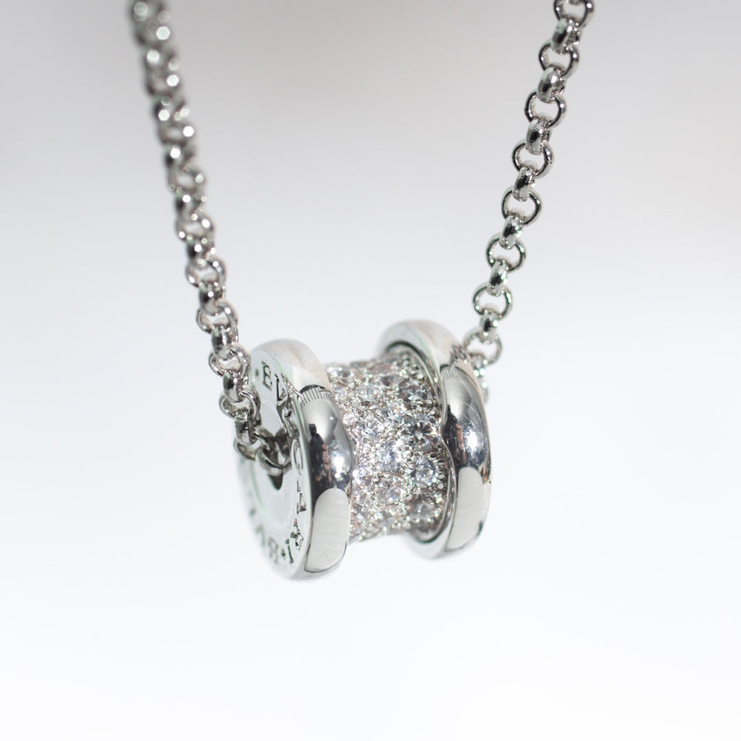 [Royal Jewelry]ZERO 1 SILVER DIAMOND NECKLACE