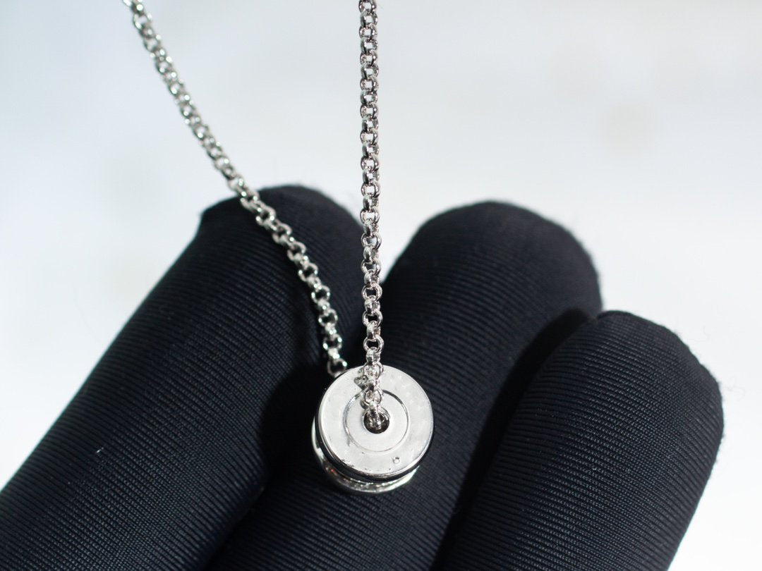 [Royal Jewelry]ZERO 1 SILVER DIAMOND NECKLACE