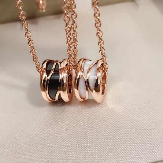 [Royal Jewelry]ZERO 1 FOUR BAND PINK GOLD CERAMIC